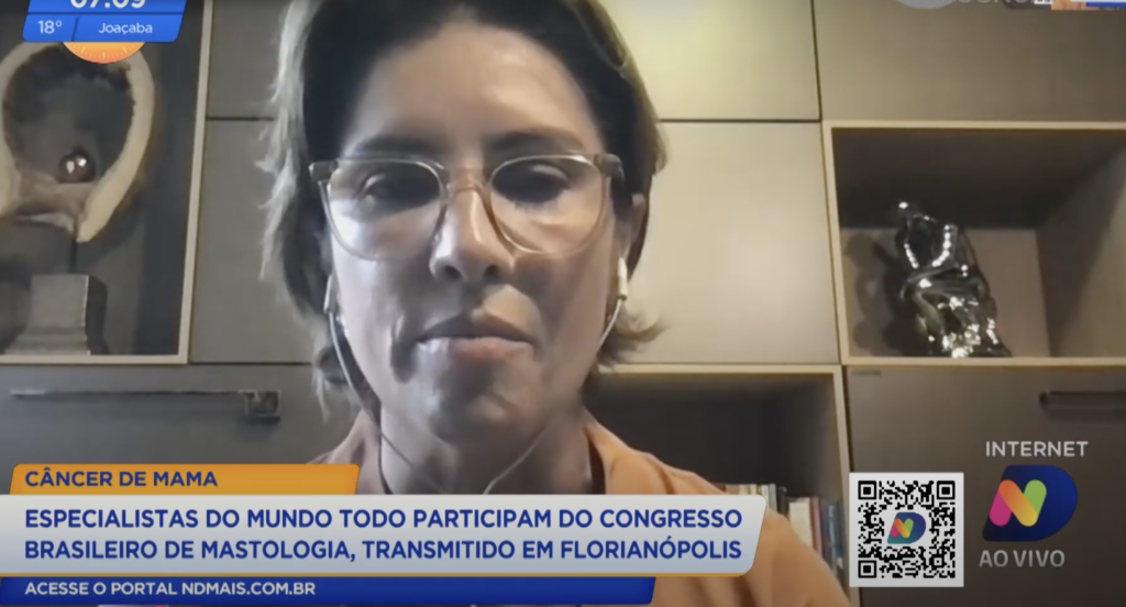 Especialistas do mundo todo participam de Congresso de Mastologia, transmitido em Florianópolis